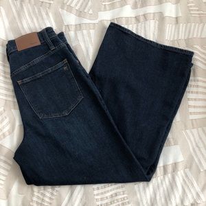 Madewell Wide Leg Crop Jean Size 26